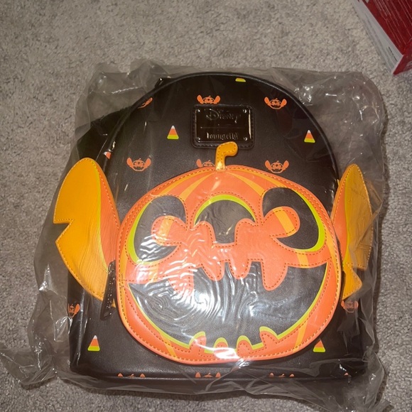 Loungefly Bags Limited Loungefly Lilo Stitch Jack O Lantern Stitch
